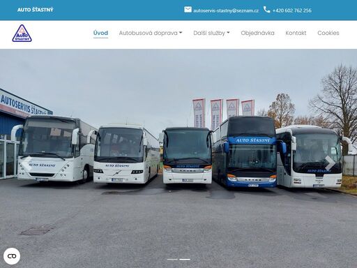 provozujeme autobusovou dopravu, autoservis a pneuservis. dále jsme prodejcem vozů lada.