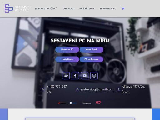vybrat si nový počítač nemusí být vždy jednoduché. nech sestavení počítače 
na nás, ať už se jedná o herní počítač, pracovní stanici a nebo více 
klasický kancelářský počítač do rodiny.