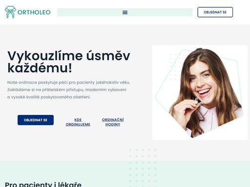 naše ordinace poskytuje péči pro pacienty jakéhokoliv věku. zakládáme si na přátelském přístupu, moderním vybavení a vysoké kvalitě poskytovaného ošetření.
