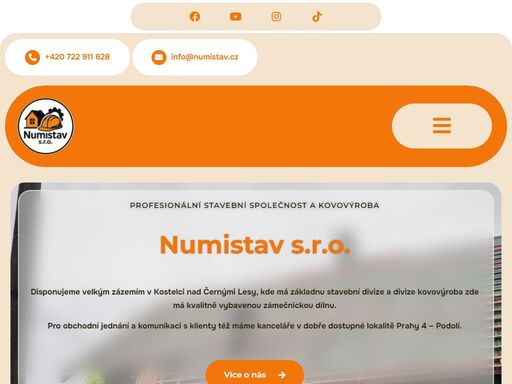 disponujeme velkým zázemím v kostelci nad černými lesy, kde má základnu stavební divize a divize kovovýroba zde má kvalitně vybavenou zámečnickou dílnu. pro obchodní jednání a komunikaci s klienty též máme kanceláře v dobře dostupné lokalitě prahy 4 - podolí.