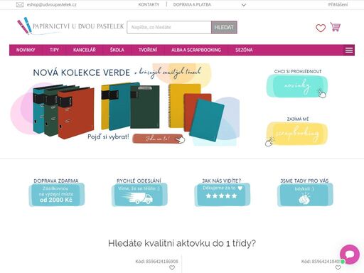 papírnictví, které si zamilujete. ?? potřeby pro školáky, sortiment pro kanceláře a nespočet kreativních a výtvarných pomůcek pro děti i dospělé.