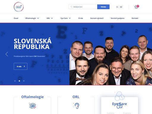 vše pro oftalmologii a orl