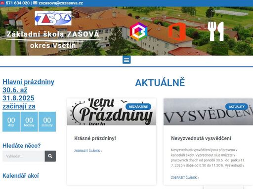 základní škola zašová, okres vsetín