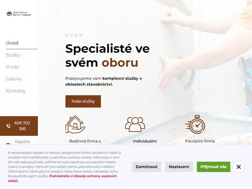 štěpánek martin stavebnictví: kvalitní stavební služby od profesionálního týmu. spolehlivost, preciznost a spokojenost zákazníků jsou naší prioritou.