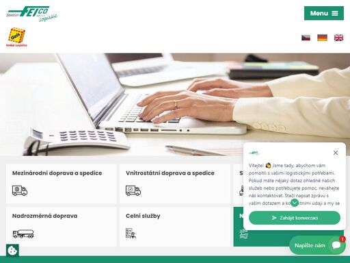 objednejte si spolehlivou mezinárodní dopravu a spedici pro vaše zásilky. zajistíme rychlý a bezpečný převoz kamkoli na světě. kontaktujte nás ještě dnes!