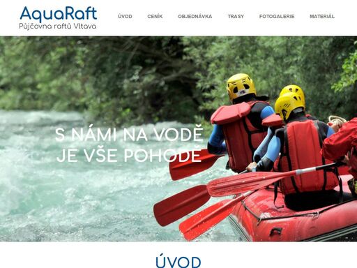 půjčovna raftů vltava