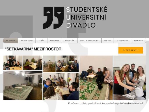 autorské divadlo, výstavy, besedy, workshopy, autorská čtení, dramaťák tohle je hlavní směr sudu. ale fantazii meze rozhodně neklademe.

