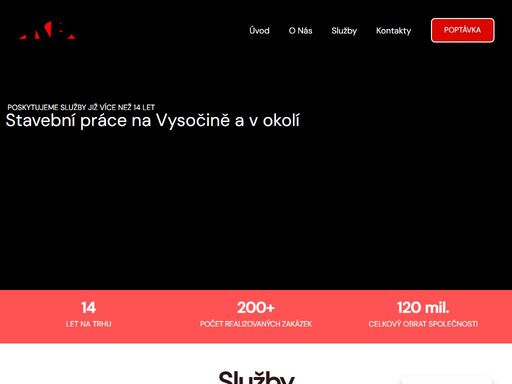specializujeme se na rekonstrukci a výstavbu nových objektů, zemní a výkopové práce. kb stavební s.r.o.