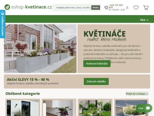 jsme specialisté na květináče. máme jednu z nejširší nabídky květináčů na českém trhu. velký výběr barev, tvarů a materiálů květináčů za skvělé ceny.