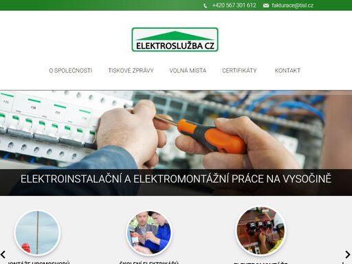 poskytujeme veškeré elektroinstalační a elektromontážní práce, včetně výchozích a periodických revizí, porevizních oprav a plánované údržby. 