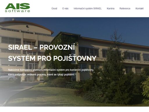 ais software, a.s., provozní informační systémy pro pojišťovny