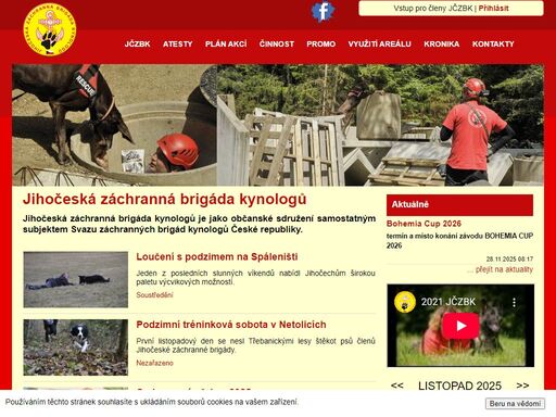 jihočeská záchranná brigáda kynologů je jako občanské sdružení samostatným subjektem svazu záchranných brigád kynologů české ...