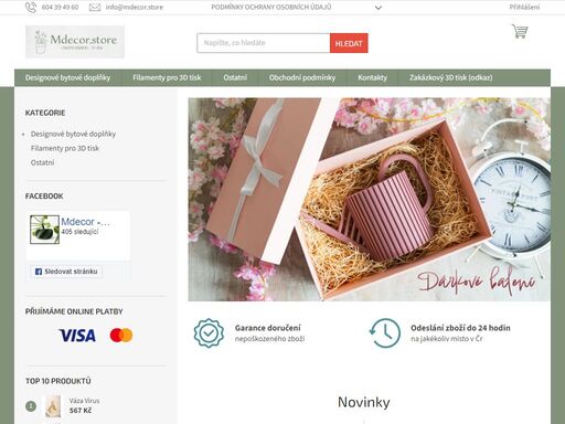 vítejte v našem obchodě.