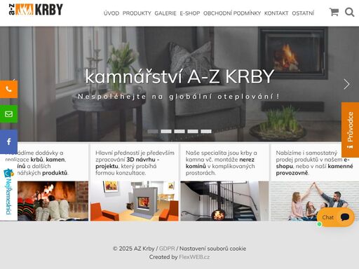 kamnářství a-z krby nabízí své služby v oblasti návrhů a realizací krbů, kamen, komínů a dalších kamnářských produktů. v případě realizace 3d návrh zdarma.