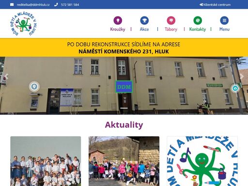 jsme školské zařízení, které poskytuje zájmové vzdělávání dětí, mládeže i dospělých. 