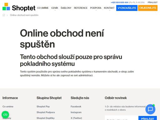 objevte nekonečné možnosti pro vaše online podnikání. založte si vlastní e-shop na 30 dní zdarma a zjistěte, co všechno shoptet nabízí.