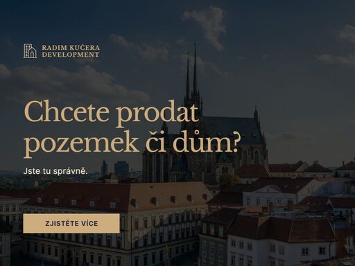 developer s citem pro detail budující výjimečné rezidenční projekty propojující technologie a umění života.
