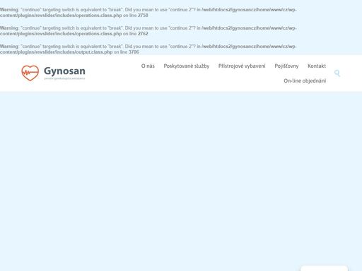 privátní gynekologická ambulance byla založena v roce 1996. poskytujeme vysoce odbornou péči díky dlouholetým osobním zkušenostem lékaře.