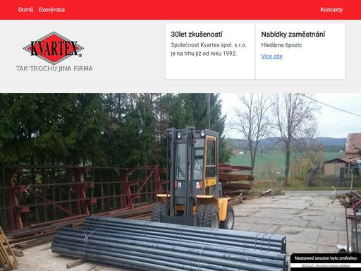 kvartex spol. s r.o. tak trochu jiná firma.