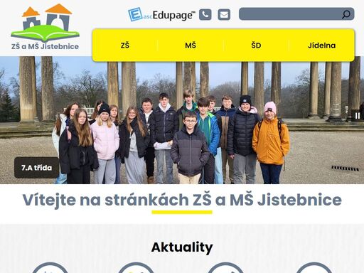 základní škola a mateřská škola jistebnice
