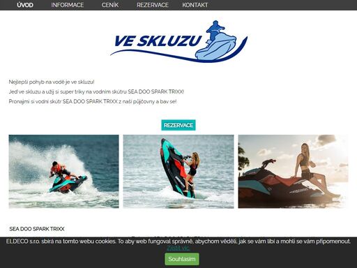 nejlepší pohyb na vodě je ve skluzu!<br />jeď ve skluzu a užij si super triky na vodním skútru sea doo spark trixx!<br />pronajmi si vodní skútr sea doo spark trixx z naší půjčovny a bav se!