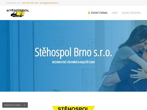 nejlevnější a nejlepší stěhování bez práce v brně.  
komplexní stěhovací služby s naší mnohaletou praxí.
byty, kanceláře, archivy, obchody, sklady, to vše…