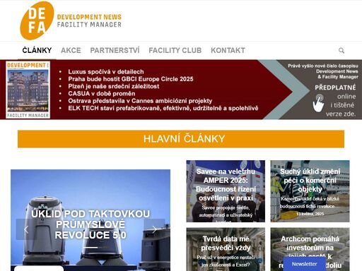 časopis facility manager přes deset let informuje o novinkách z facility managementu, údržby, úklidu, čištění, odpadů a technologií.