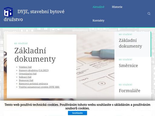 stavební bytové družstvo dyje v břeclavi - stabilita, bezpečí, důvěra
