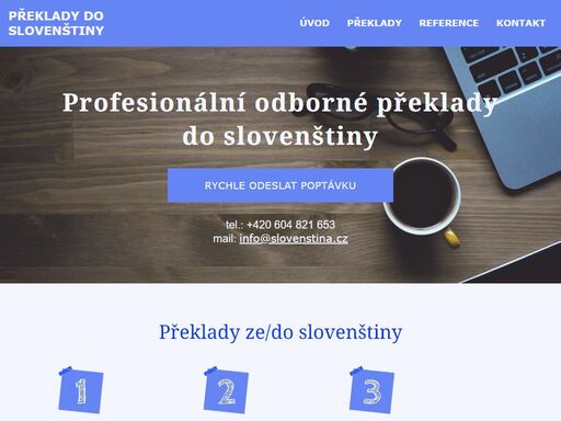 profesionální odborné překlady do slovenštiny a ze slovenštiny do češtiny. korektury překladů do slovenštiny a češtiny. copwriting ve slovenštině. dlouholetá praxe a cit pro jazyk jsou zárukou kvalitních překladů.