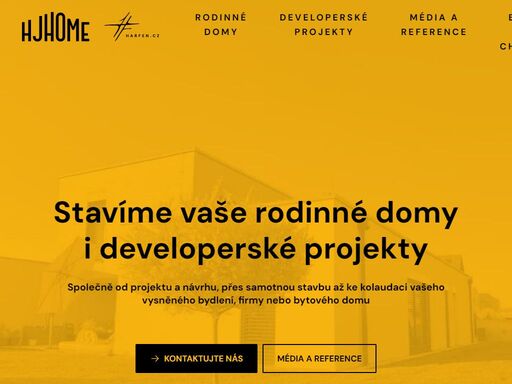 stavíme vaše rodinné domy