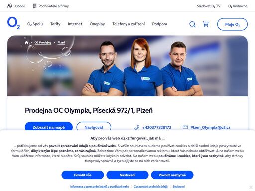 prodejna plzeň - oc olympia, písecká 972/1. o2 služby, telefony, zařízení a příslušenství nebo profesionální podpora a spoustu dalšího, to nabízejí všechny naše značkové prodejny.