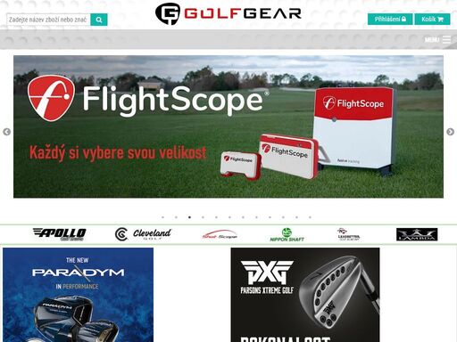 golfový eshop - golfové vybavení pro hráče všech úrovní, fitting, servis a golfové hole na míru, wedge, dřeva, drivery, železa, bagy, příslušenství