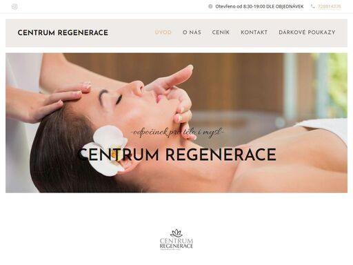 místo, kde naleznete odpočinek pro tělo i mysl...