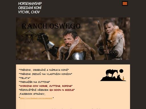 ranch oswego se již řadu let věnuje obsedání mladých koní, tréninku koní a jezdců a chovu amerických plemen quarter, paint, appaloosa. 