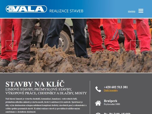 realizace staveb