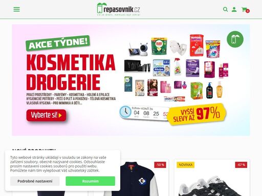 rozbalené elektro,repasované zboží,zboží z výstav,rozbalené,vrácené zboží,bezkonkurenční ceny,zánovní,servisované