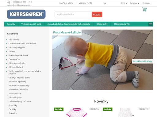 český výrobce dětského textilu: fusaky, spací pytle, zavinovačky, protiskluzové kalhoty. merino, bio-bavlna, bambus, tencel. skladem i zakázková výroba.