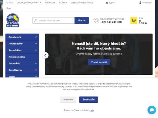 prodáváme autodíly, avia, iveco, man, daf, autodoplňky, brzdy, světla, oleje, filtry,  žárovky, měniče, autobaterie, nářadí, nabíječky, zrcadla, majáky.