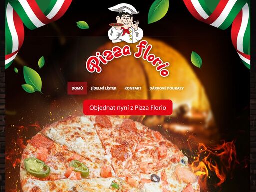 pizzeria florio přelouč - pizza, kebab a saláty.
