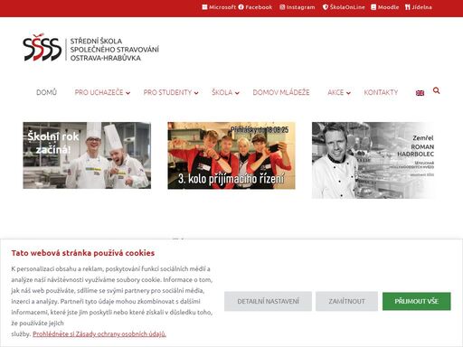chceš se věnovat gastronomii na profesionální úrovni? studuj na sš společného stravování. staň se vyhledávaným odborníkem ve svém oboru!
