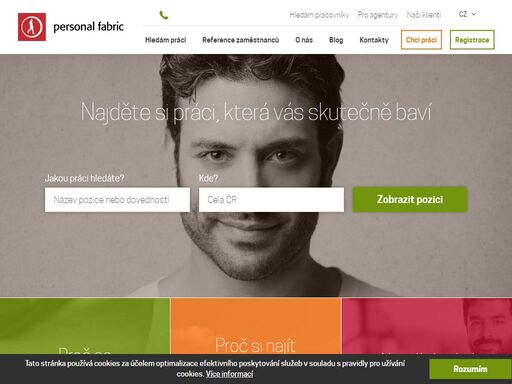 personal fabric je personální agentura práce zaměřená na dělnické profese. naše personální agentura má volná místa po celé čr.
