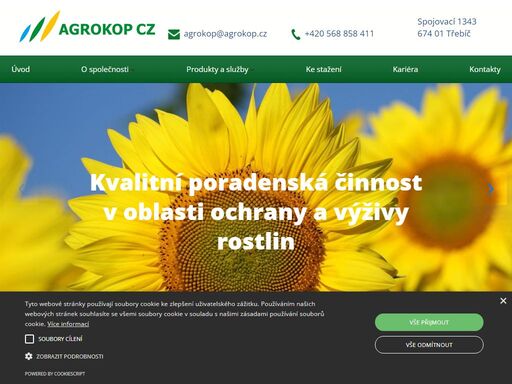 agrokop cz - spolehlivý dodavatel pro zemědělce. nabízíme kvalitní osiva, hnojiva, pesticidy a komplexní agronomické poradenství