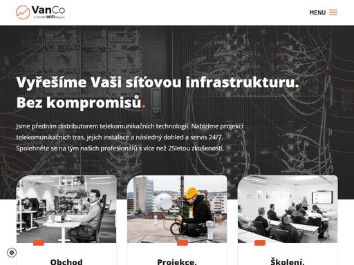 jsme předním distributorem telekomunikačních technologií na českém a slovenském trhu.