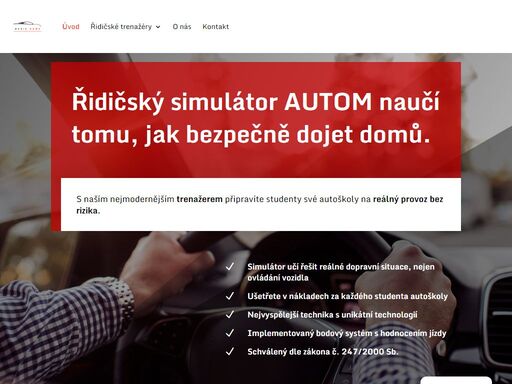 kolik peněz ztrácíte výukou, kterou může zvládnout autotrenažer? autom nahradí až 10 hodin jízd. spočítejte návratnost zdarma.