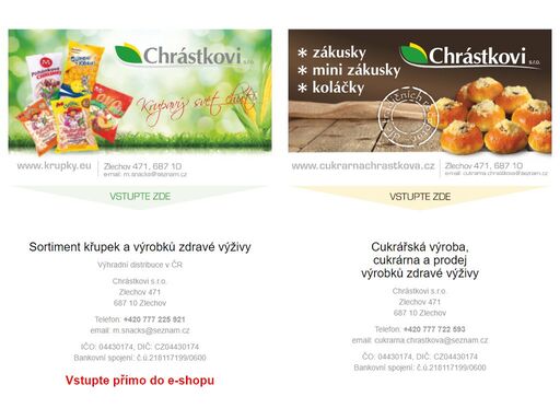 rozcestník rodinné firmy chrastkovi s.r.o.