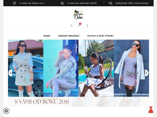 stylověonline.cz - váš online obchod s dámskou módou. nabízíme stylové oblečené pro moderní ženy - šaty, topy, kalhoty, kabáty i doplňky. rychlé doručení a skvělý servis!