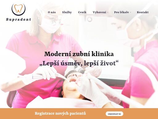 zubní ordinace supradent brno najdete v klidné části černá pole - moderně vybavené ordinace stomatologické a dentální hygieny. nabízíme vám komplexní péči.