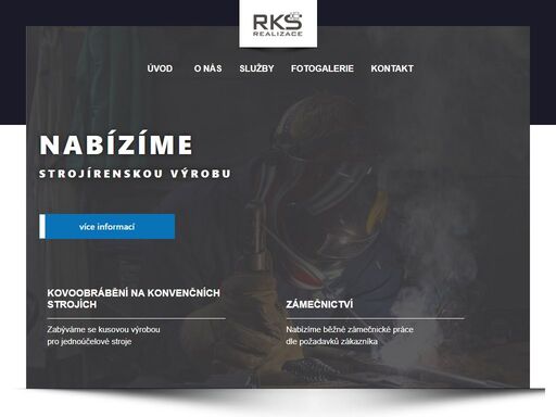 rks-realizace - nabízíme strojírenskou výrobu