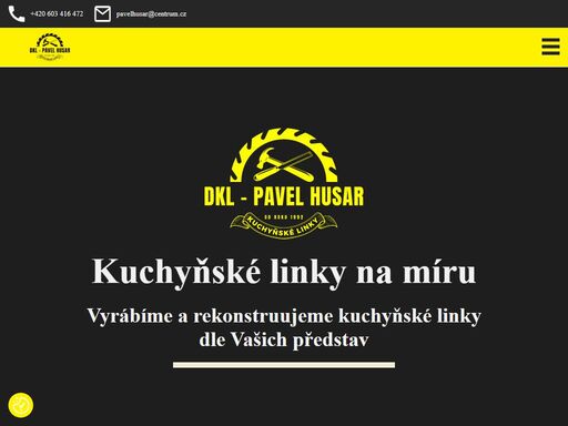 vyrábíme kuchyňské linky na míru přesně podle vašeho přání. naše dlouholeté zkušenosti a mnoho spokojených zákazníků vám může být zárukou.