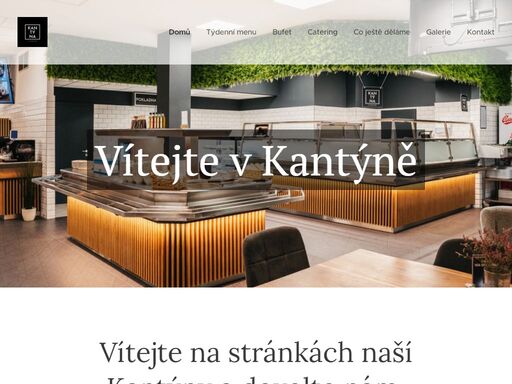 vítejte na stránkách naší kantýny a dovolte nám, abychom se krátce představili.